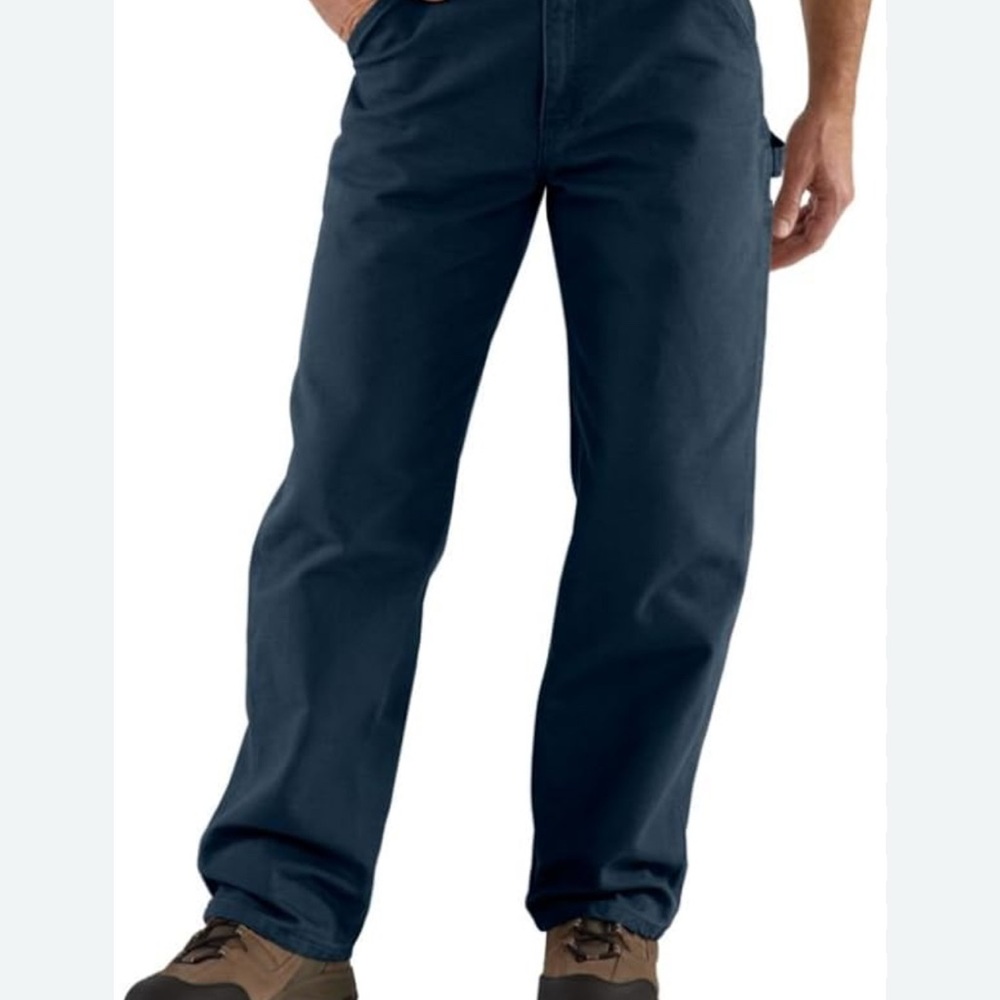Men's Classic Caterpillar Heavy Duty Work Pants / Blue Jeans 36/32